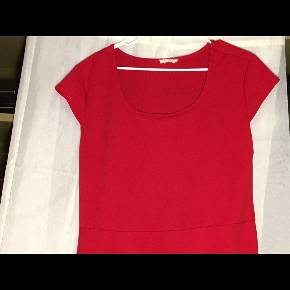 Plus Size red dress